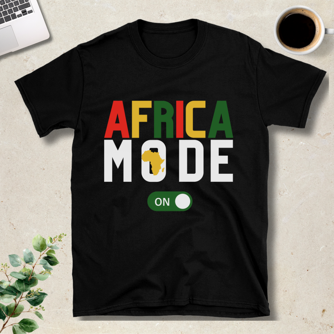 Africa Mode On T-Shirt