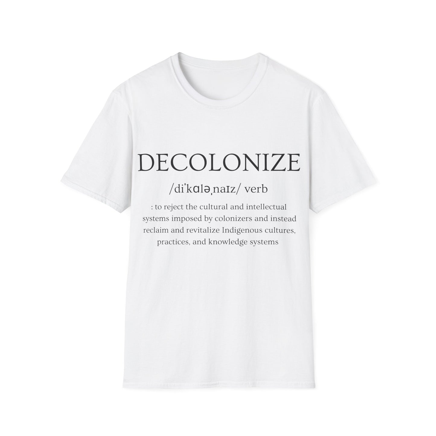 Decolonize Definition T-Shirt