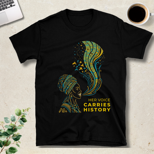 Her Voice Carries History T-Shirt