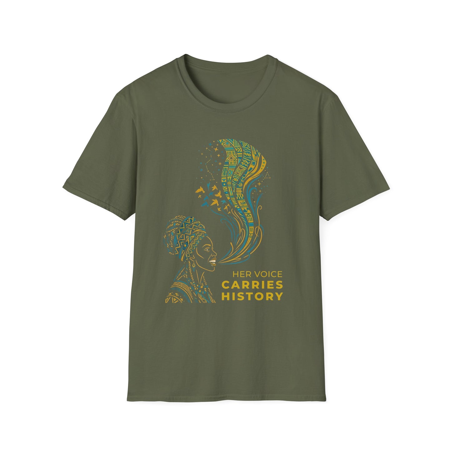 Her Voice Carries History T-Shirt