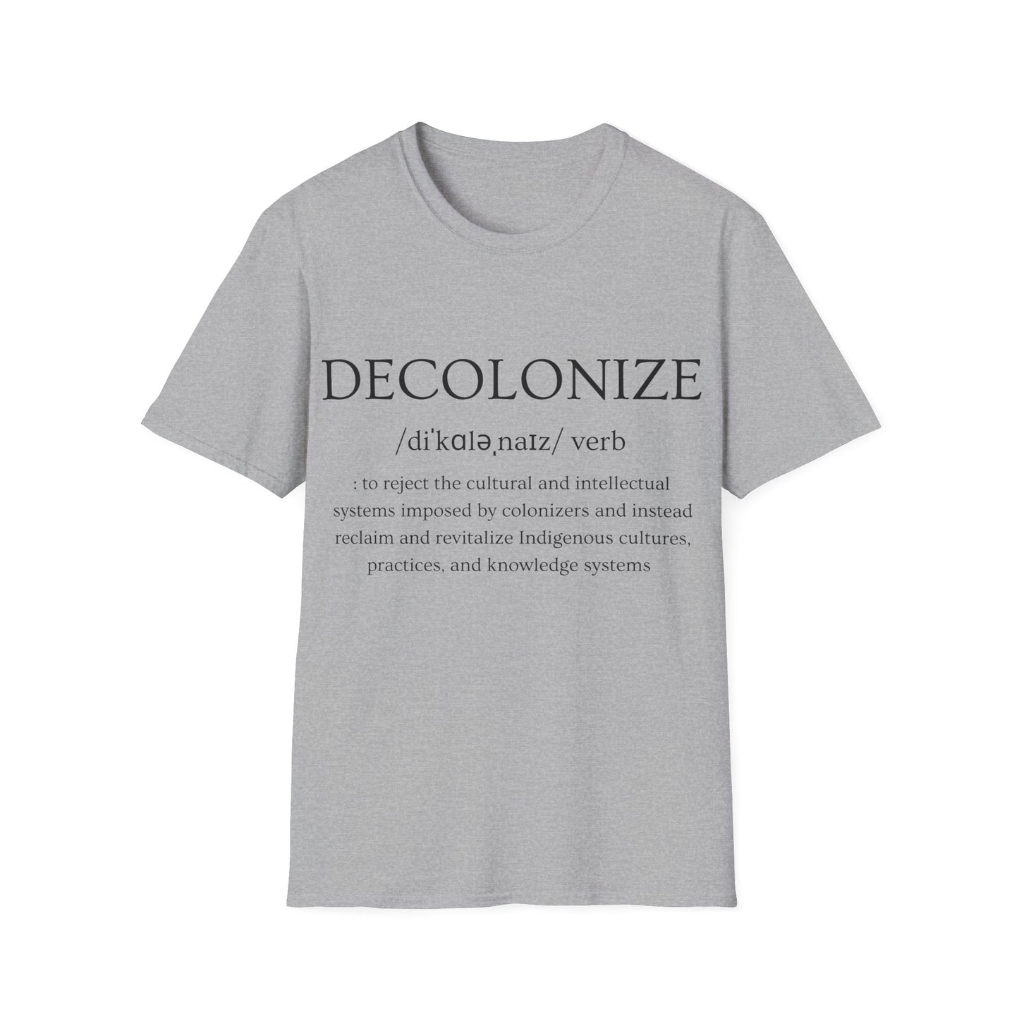 Decolonize Definition T-Shirt