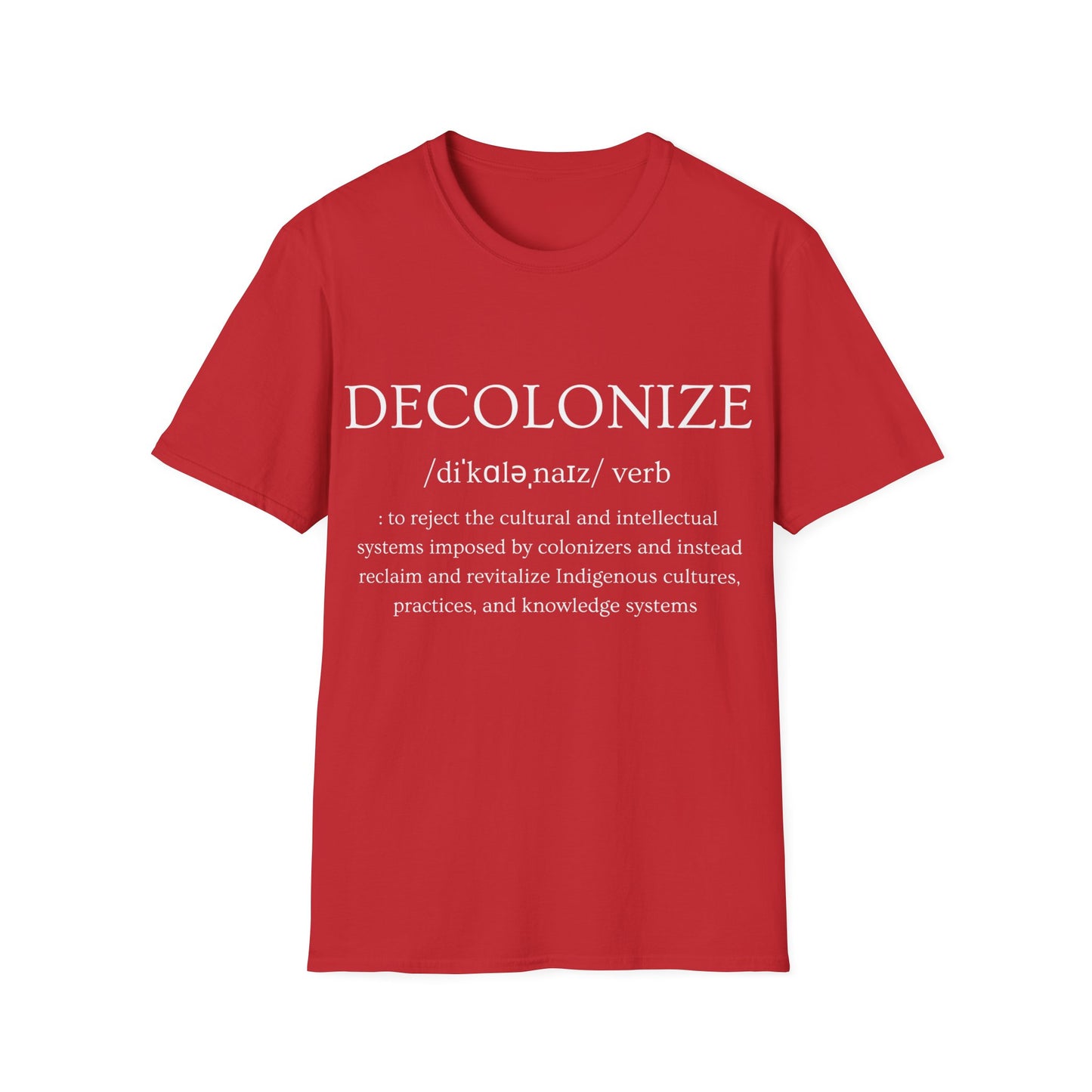 Decolonize Definition T-Shirt