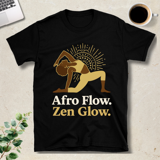 Afro Flow, Zen Glow T-Shirt