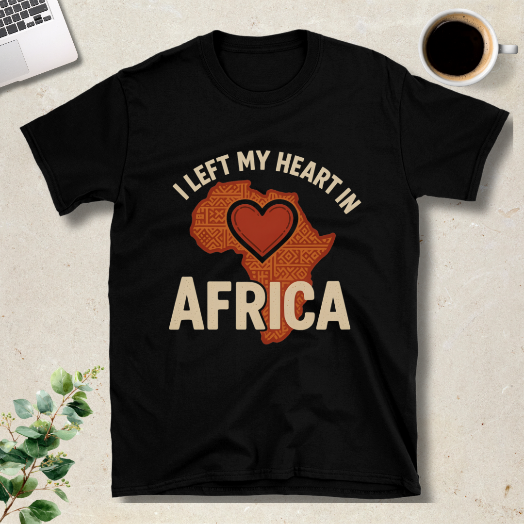 I Left My Heart in Africa T-Shirt